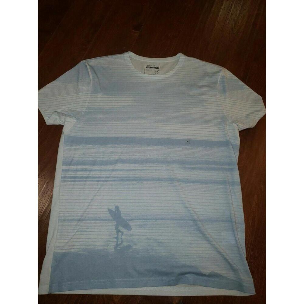 Men's Express T-Shirt Blue (Size  XL)